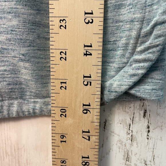 Light Blue Cowl Neck Pullover size XL - Picture 9 of 9